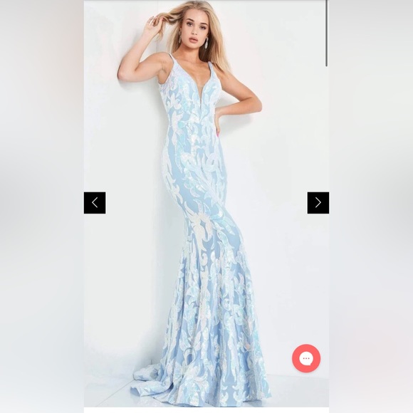 Jovani 3263 prom dress WORN ONCE! - Picture 2 of 3